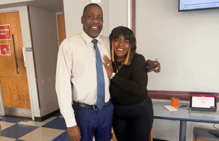 A heartfelt THANK YOU to all the families who attended this month's Cardinals & Coffee Hour at Madison Park Technical Vocational High School!